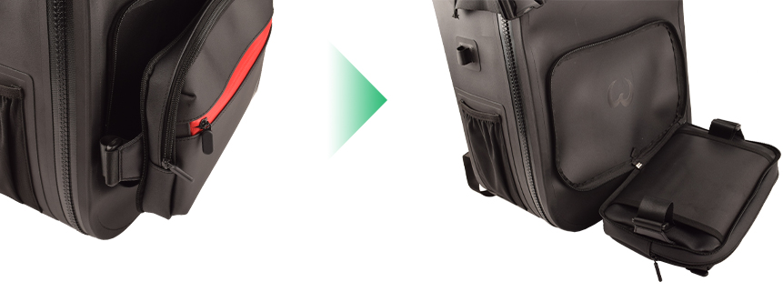 Detachable front pocket2