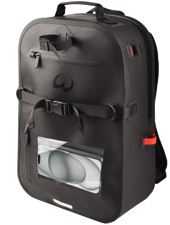 See-Through Front Pocket