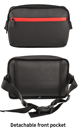 Detachable front pocket