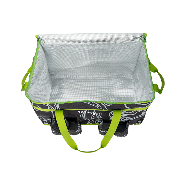 Insulated Food Delivery Bag with cup holders